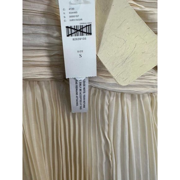 New Anthropologie Forever That Girl One-Shoulder Pleated Dress Size Small - Picture 15 of 16